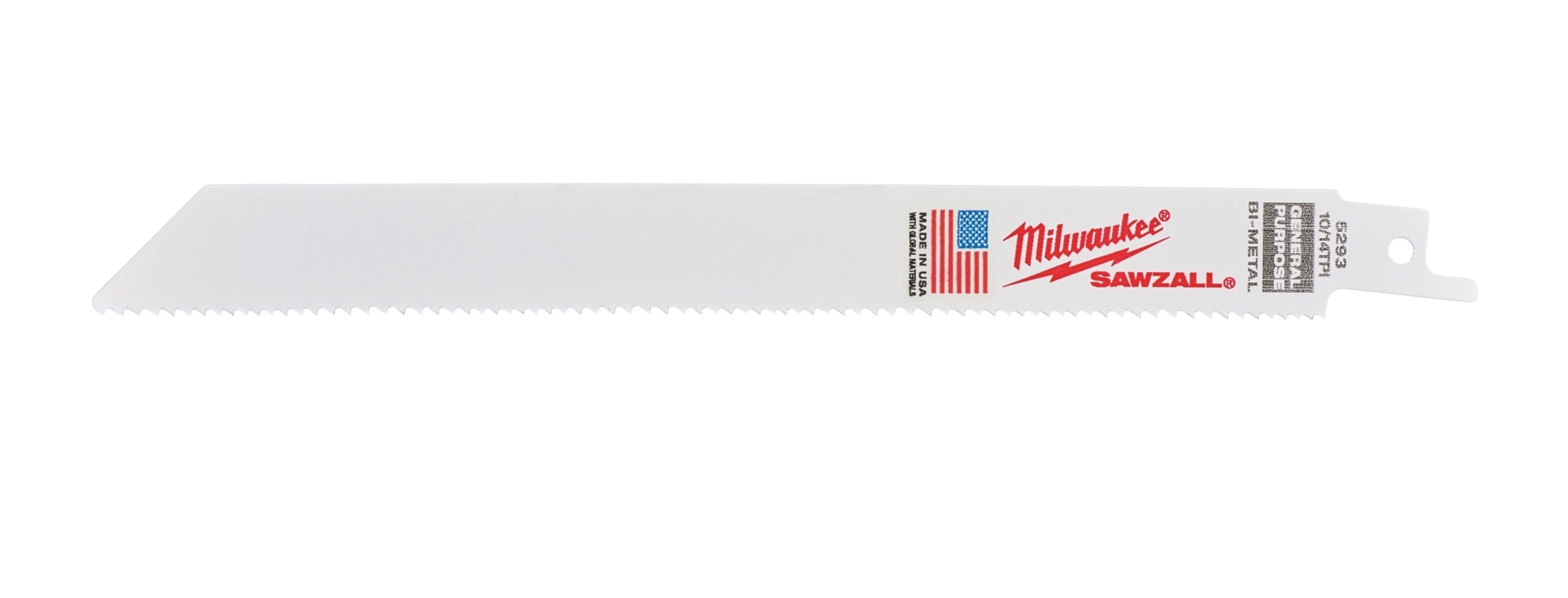 MILWAUKEE Lame de scie sabre General Purpose flexible - Matériaux Sabag